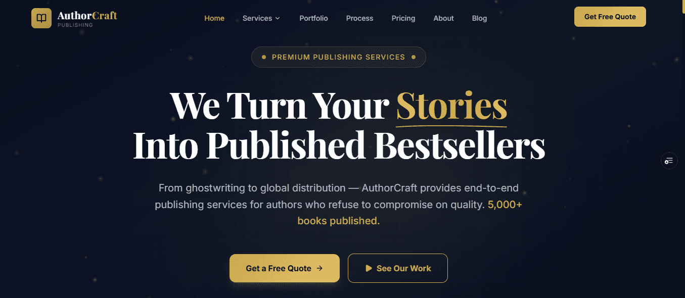 AuthorCraft — Publishing Platform